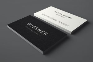 Wiesner Rechtsanwaltskanzlei Visitenkarten